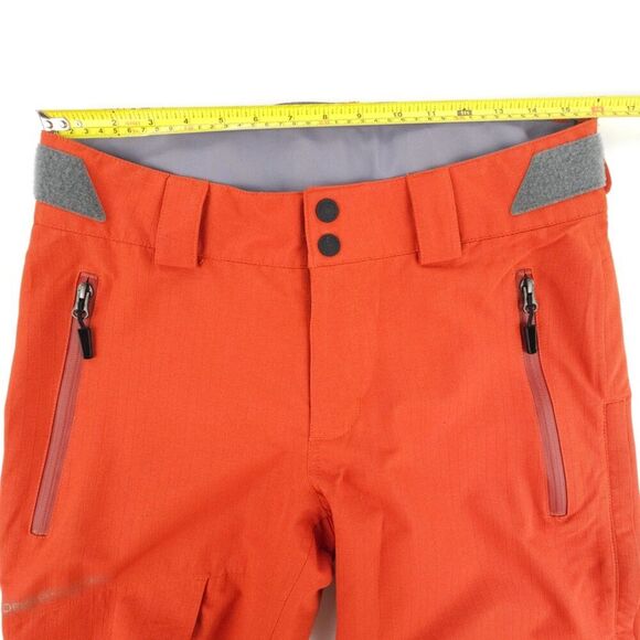 NEW Obermeyer Chandler Soft Shell Pant Iron Oxide Orange Ski Snowboarding Small - Picture 3 of 10